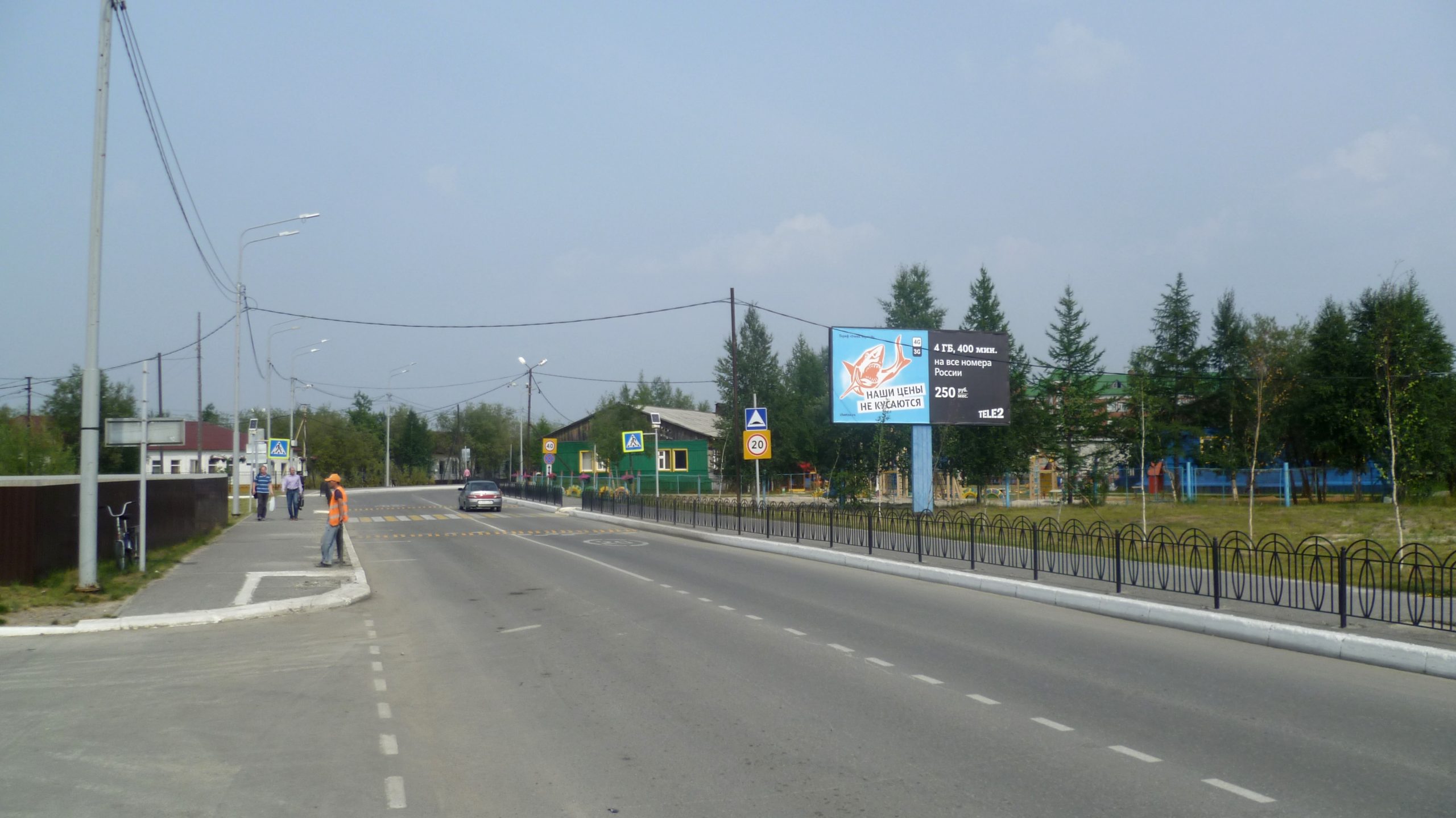 Аренда рекламных конструкций в поселке Тазовский