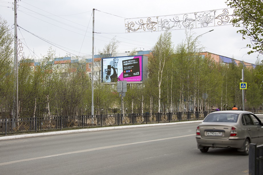 Аренда рекламных конструкций в Муравленко